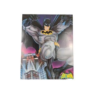 DC Comics 1989‎ Flying Batman 15.5"x19.5" Vintage Rare Poster